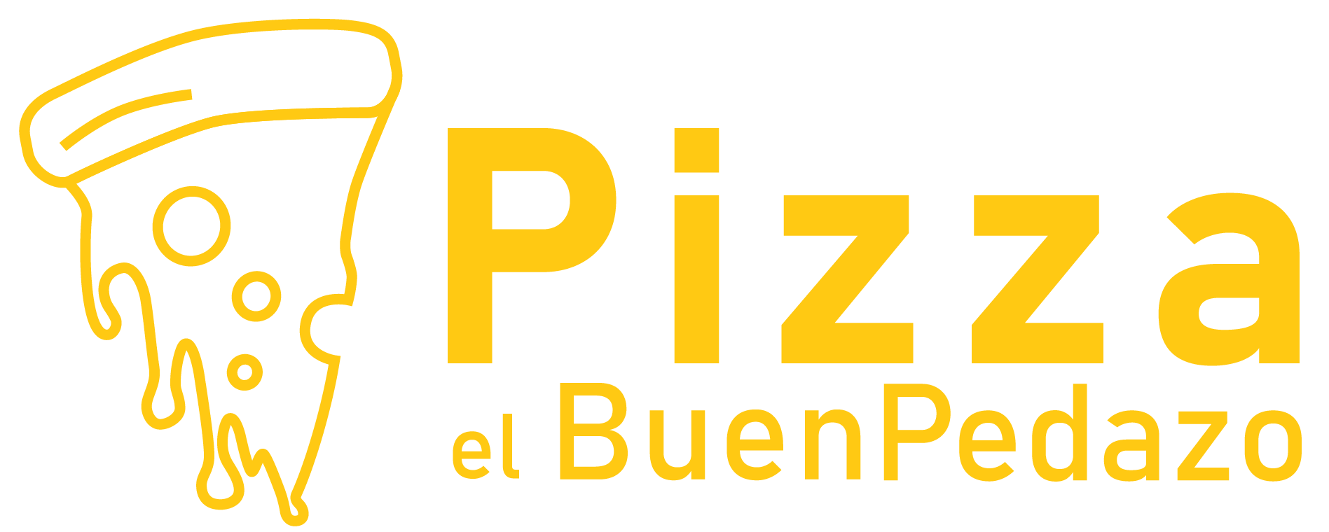 Logo piza el buen pedazo